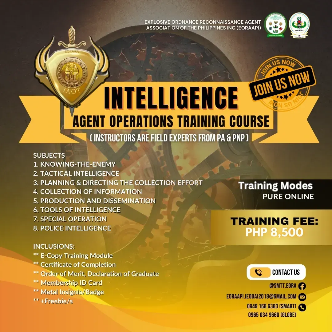 Intelligence Agent Operations Training Course
