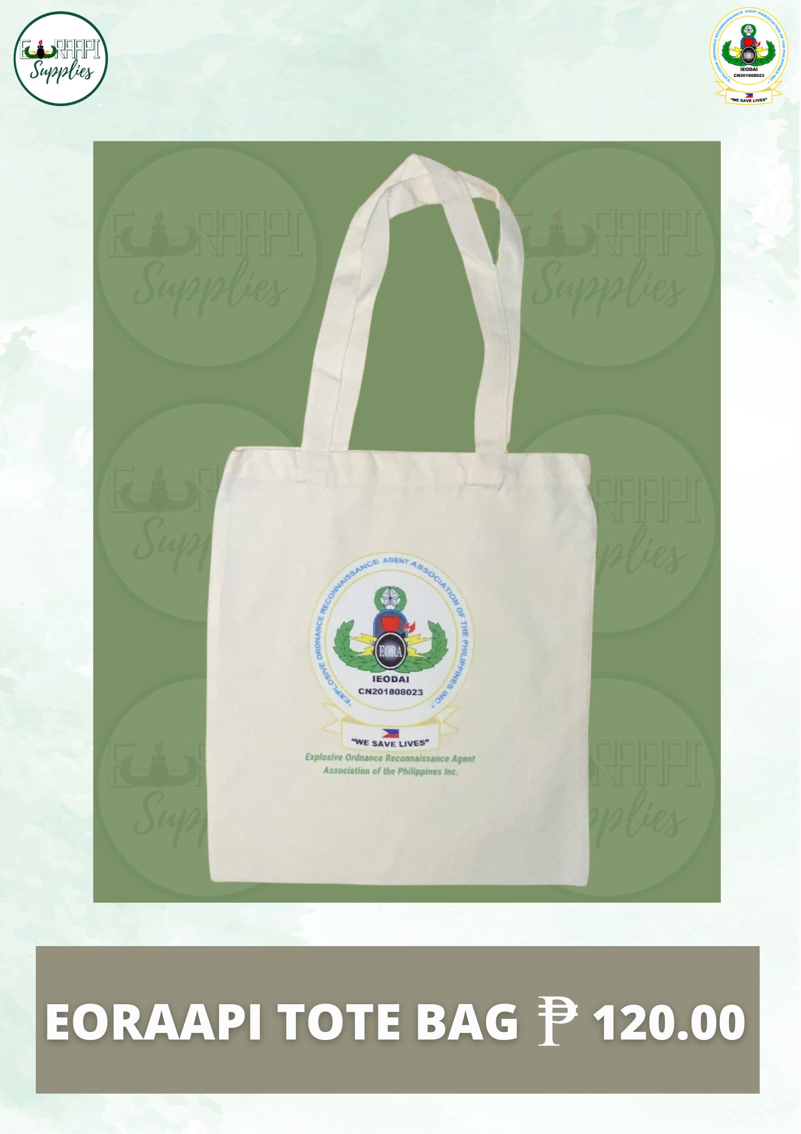eoraapi tote bag