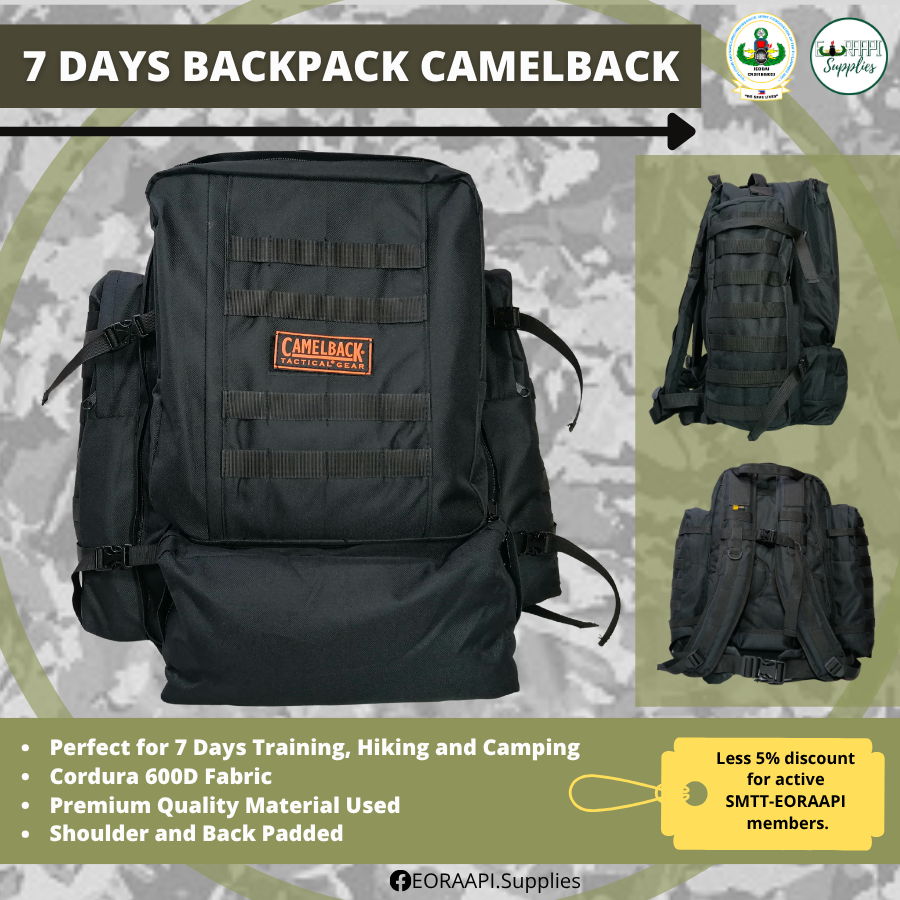 days bagpack camelback